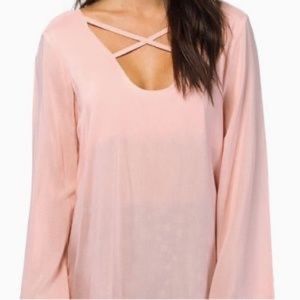 Tobi Bell Sleeved Top